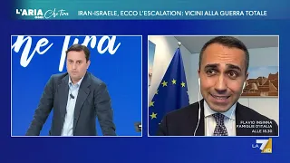 Luigi Di Maio: &quot;L&#39;Iran non può avere la bomba atomica, che abbia 400 kg di uranio arricchito ...