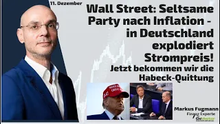 Seltsame Party nach Inflation - in Deutschland explodiert Strompreis! Marktgeflüster Teil 1