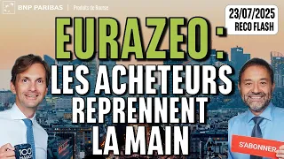 EURAZEO EURAZEO : Les acheteurs reprennent la main - 100 % Marchés - 23