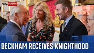 David Beckham among the King&#39;s Birthday Honours