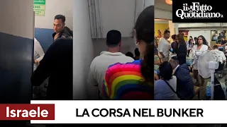 Le sirene, la corsa nel rifugio. Il racconto dell&#39;italiano bloccato in Israele: &quot;Siamo nel bunker&quot;