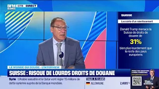 Suisse : risque de lourds droits de douane