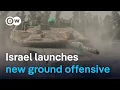 Israel launches extensive ground operations in Gaza as ceasefire talks resume | DW News