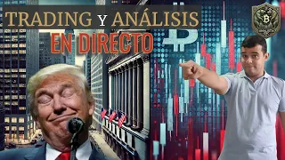BUSCANDO ENTRADAS SIN CAER EN FOMO | TRADING ACCIONES Y CRIPTOS