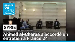 Wassim Nassr revient sur sa rencontre avec Ahmed al-Charaa, nouveau leader de la Syrie • FRANCE 24