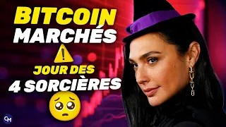 BITCOIN BITCOIN le JOUR des 4 SORCIÈRES - PSYCHOLOGIE : il FAIT LE MILLION et DEVIENT DÉPRESSIF (burn-out)