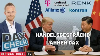 ALLIANZ SE NA O.N. DAX-Check LIVE: Allianz, Deutsche Telekom, Kontron, Renk, United Internet