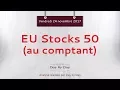 Achat EU Stocks 50 - Idée de trading IG 24.11.2017