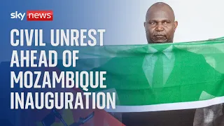 LIVE: Controversial inauguration for new Mozambique president after deadly protests