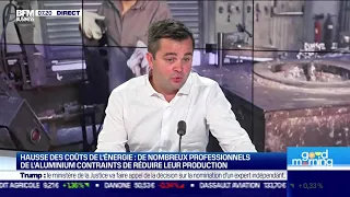 ALUMINIUM Cyrille Mounier (Aluminium France): Des professionnels de l&#39;aluminium réduisent leur production