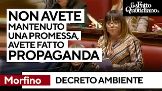 Decreto ambiente, M5S: &quot;Ennesima fiducia, non avete mantenuto una sola promessa. Solo propaganda&quot;