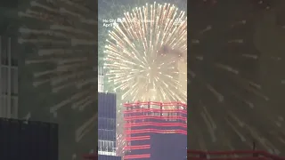 Fireworks mark 50 years since end of Vietnam War