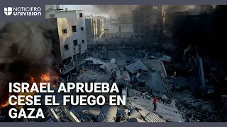 Israel aprueba acuerdo de alto el fuego en Gaza: te contamos todos los detalles