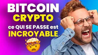 BITCOIN BITCOIN &amp; CRYPTO 🔥 INCROYABLE  😱