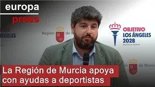La Región de Murcia apoya con ayudas a deportistas para participar en Los Ángeles