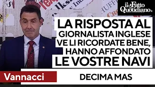 Quando Vannacci si scontrò col giornalista inglese: &quot;X Mas? Affondarono le vostre navi&quot;