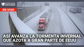 EN VIVO: así avanza la poderosa tormenta invernal que azota a gran parte de EEUU