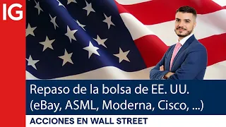 EBAY INC. 🔴 Análisis de las ACCIONES protagonistas en WALL STREET (eBay, ASML, Moderna, Cisco, Apple y más)