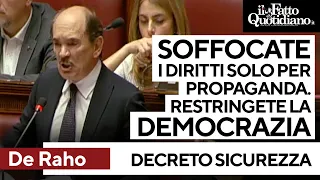 De Raho: &quot;Punite la resistenza passiva, soffocate i diritti per propaganda&quot;