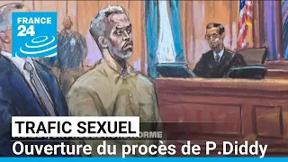 P. Diddy jugé pour trafic sexuel : ouverture d&#39;un procès hors norme • FRANCE 24