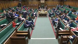 Middle East minister Hamish Falconer delivers statement in the Commons