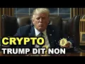 LE CONSEIL CRYPTO DE TRUMP ANNULÉ ? ACTUS CRYPTO 13/02/2025