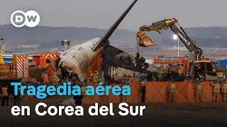 Un avión de Jeju Air se sale de la pista y estalla: hay 179 muertos