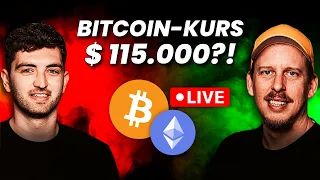 BITCOIN Bitcoin und Ethereum Live 🔴 Ist JETZT ein neues Allzeithoch möglich?