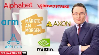 NVIDIA CORP. DAX-Bullen melden sich zurück - Nvidia, Alphabet, ARM, AppLovin, Axon Enterprise, CrowdStrike