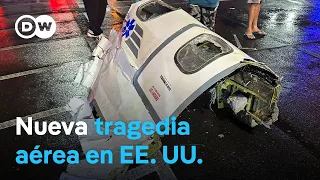 Ya son siete los muertos por la caída de avión médico en Filadelfia