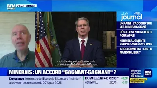 Minerais : Kiev et Washington signent l&#39;accord