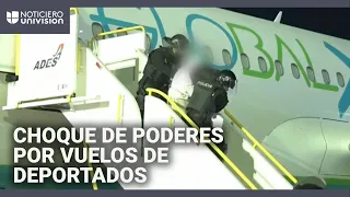 Tensa audiencia entre el gobierno de Trump y un juez por los vuelos de deportados a El Salvador