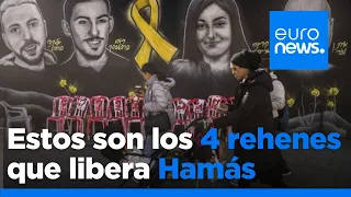 Hamás publica los nombres de las 4 rehenes en Gaza que planea liberar el sábado