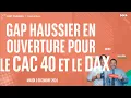 Gap haussier en ouverture pour le CAC40 et le DAX  - 100% Marchés - matin - 03/12/2024