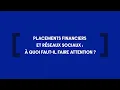 Placements financiers et réseaux sociaux : à quoi faut-il faire attention ? | Info Placements