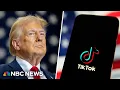 BREAKING: Trump asks Supreme Court to pause law that could ban TikTok