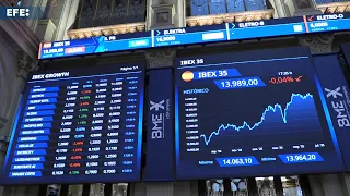 La bolsa española cierra plana por debajo de los 14.000 puntos