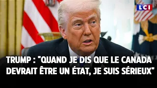 Poutine, Otan, Canada, Ukraine... Revivez la conférence de presse de Donald Trump｜LCI