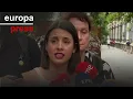 Irene Montero critica que el Gobierno pida "desescalada y contención" a Irán