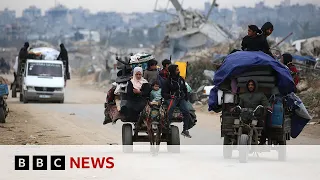 Israel pulls out of Netzarim corridor in Gaza | BBC News