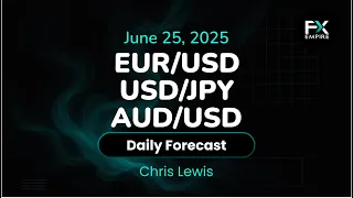 AUD/USD EUR/USD, USD/JPY, AUD/USD Price Forecast Today: Euro, Yen, Dollar Technical Analysis (June 25)