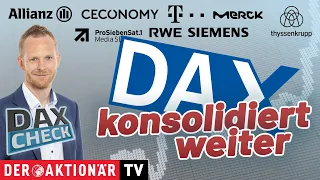 ALLIANZ SE NA O.N. DAX-Check LIVE: Allianz, Ceconomy, Telekom, Merck, ProSiebenSat.1, RWE, Siemens, Thyssenkrupp