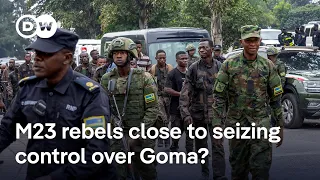 Fighting rages on in DRC: M23 rebels on the brink of taking Goma? | DW News