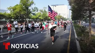 La ruta de la llamada &#39;carrera contra ICE&#39; en Los Ángeles tuvo una distancia de 15 millas