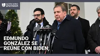 Detalles de la visita de Edmundo González a Biden y líderes políticos en Washington DC