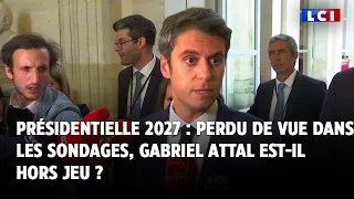 Présidentielle de 2027 : perdu de vue dans les sondages, Gabriel Attal est-il hors jeu ?｜LCI