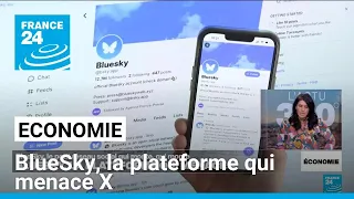 TWITTER INC. BlueSky, le réseau social qui fait trembler Twitter • FRANCE 24