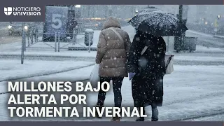 S&U PLC [CBOE] Nuevas tormentas invernales amenazan varias zonas de EEUU: dónde y cuándo se espera su impacto