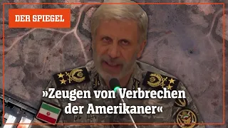 Beschuss der Atomanlagen: Irans Verteidigungsminister brandmarkt »Verbrechen« der USA | DER SPIEGEL