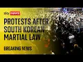 Watch live: South Korean troops attempt to enter parliament hall